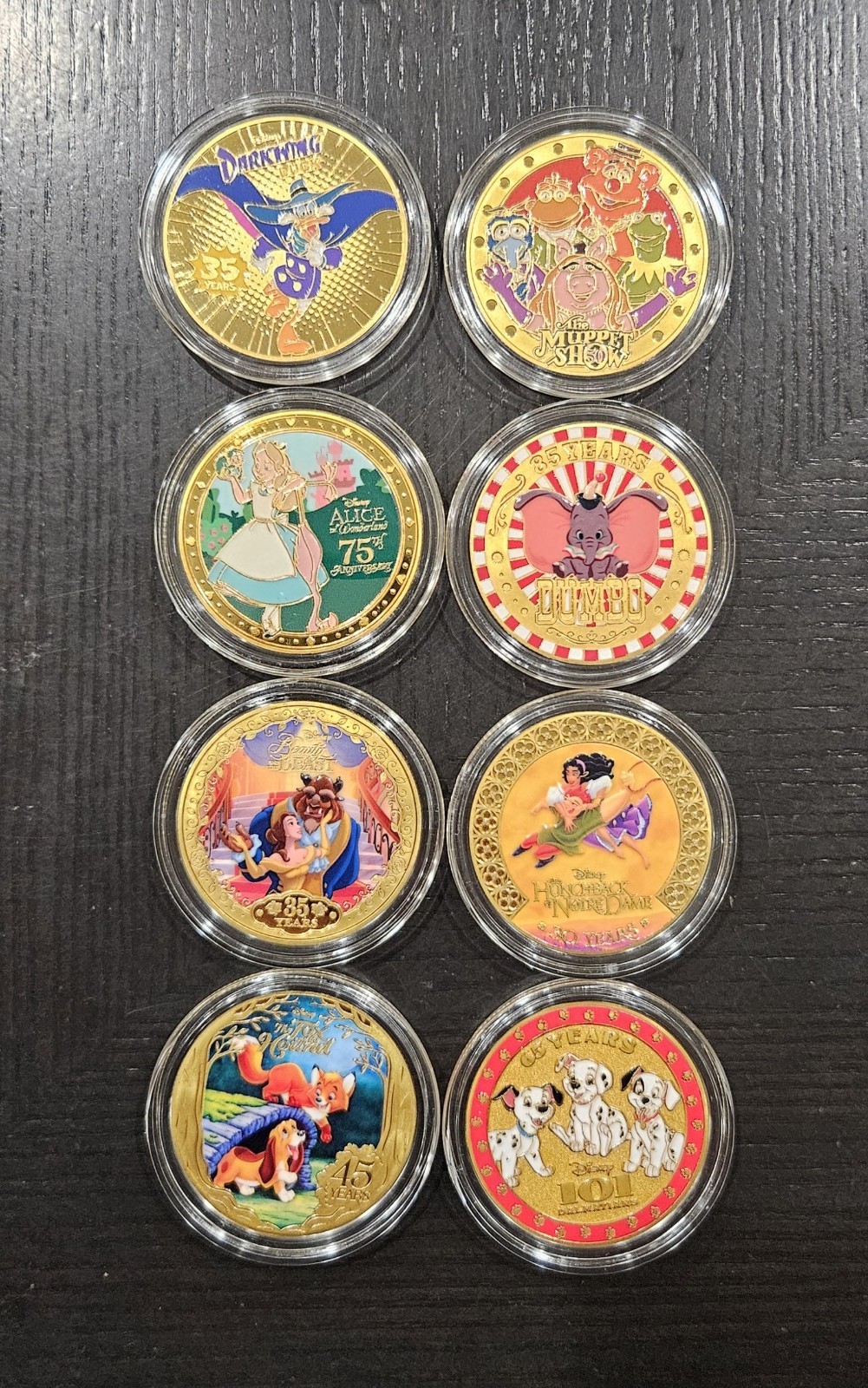 Disney D23 Expo 2026: Gold Anniversary Medallions Complete Set of 8