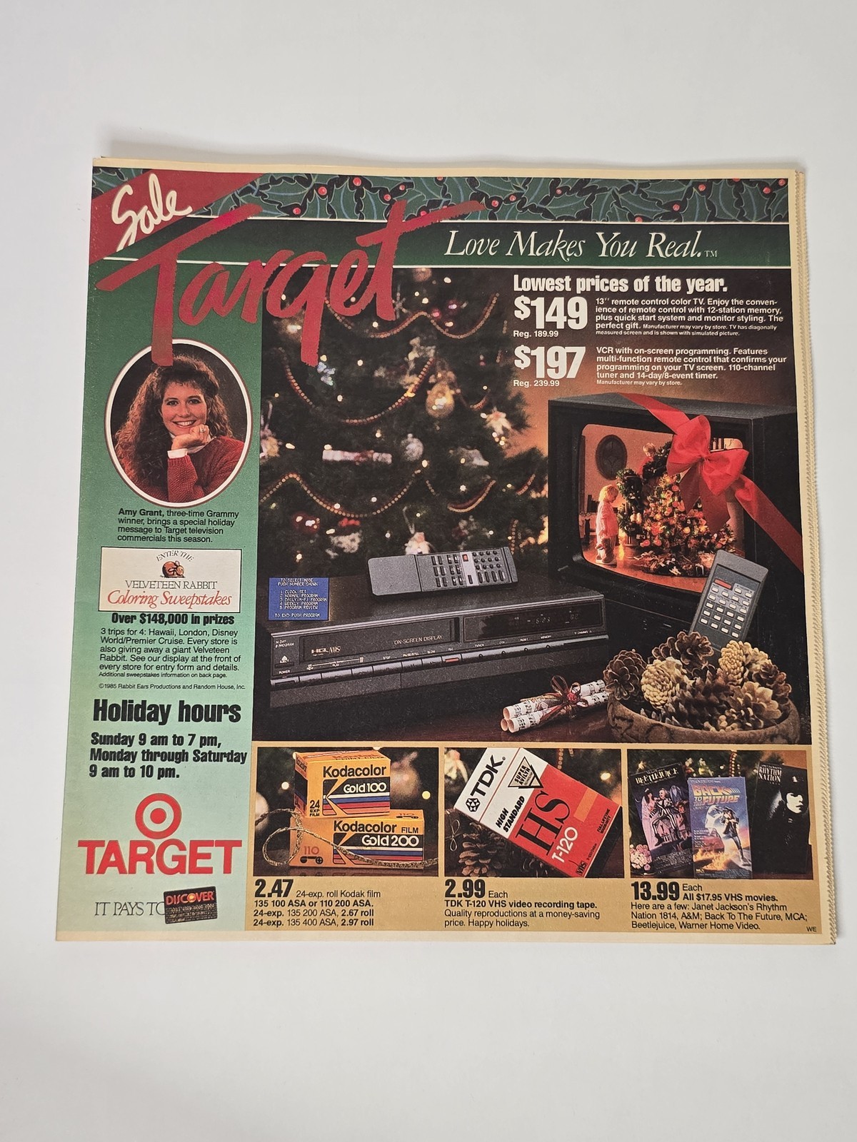 Target Holiday Catalog Circular December 1989 Vintage Toys Nintendo Game Ads