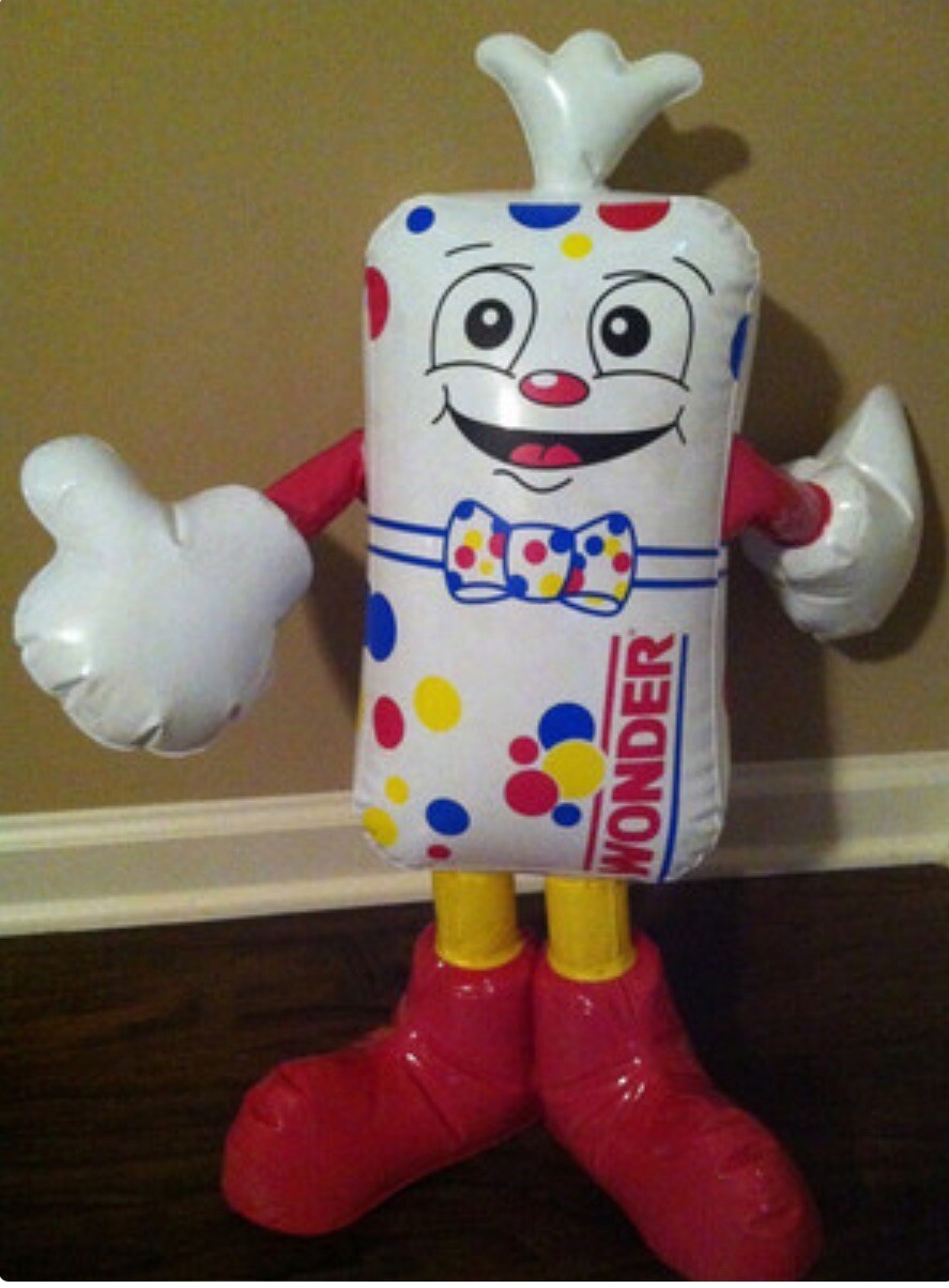 The inflatables Hostess wonder bread the fresh guy Ad Icon New/old Stock In Bag
