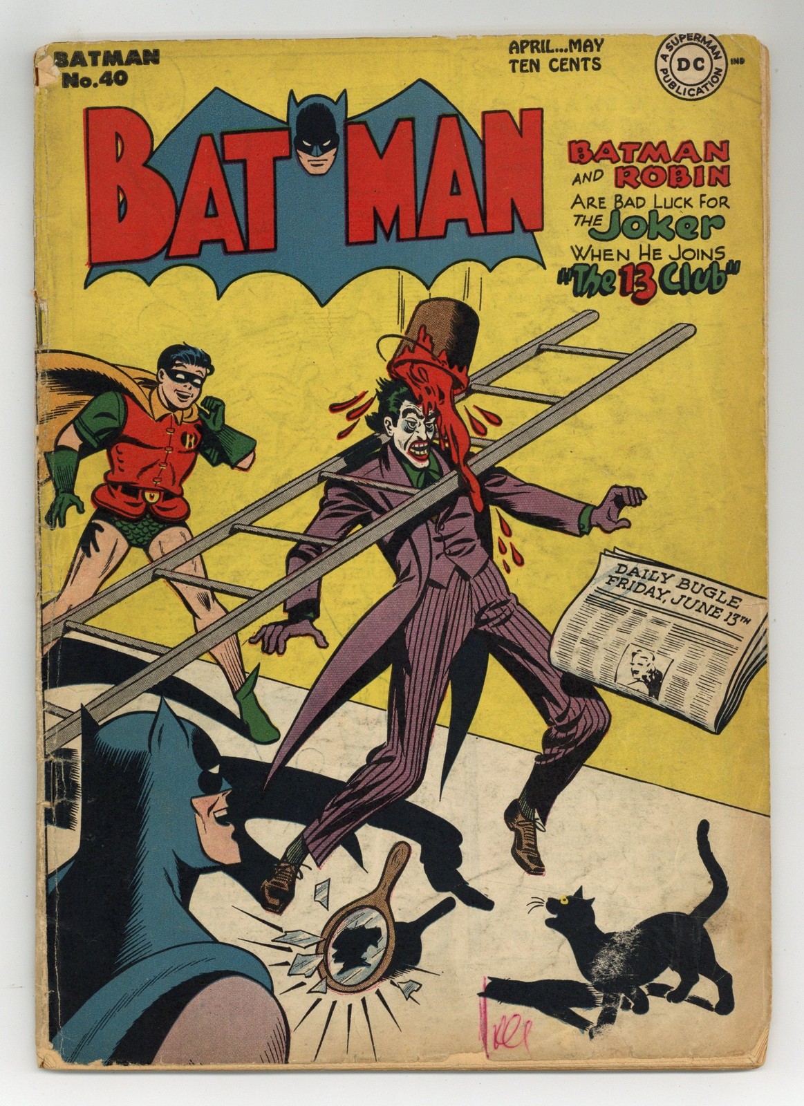 Batman #40 GD+ 2.5 1947