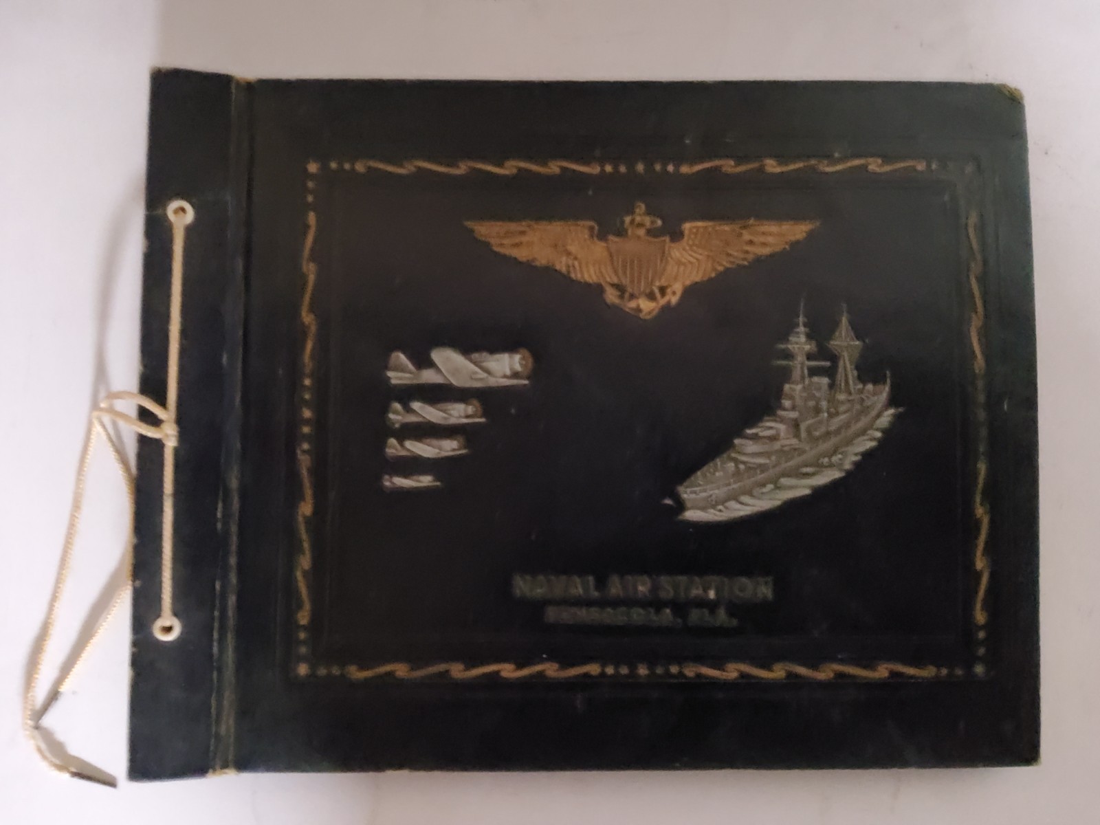 Naval Air Station Pensacola Florida Scrap Book Possibly Era 1940 To 1955