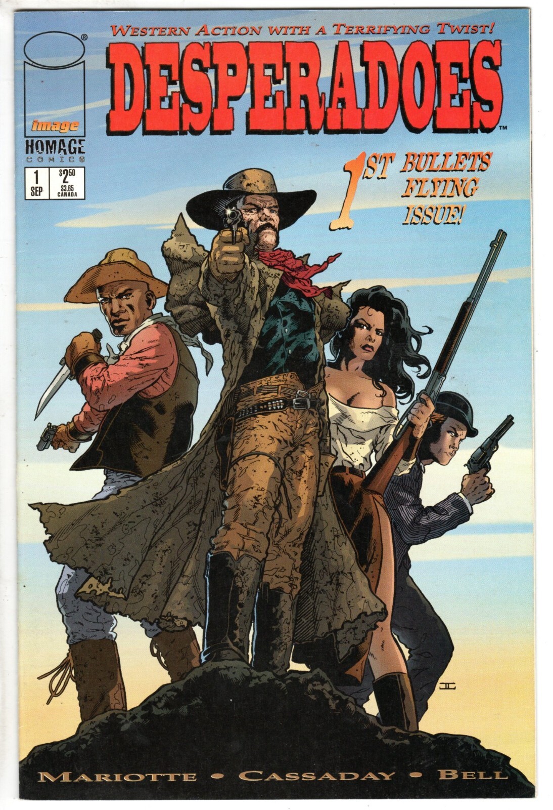 Desperadoes #1, Near Mint Minus Condition