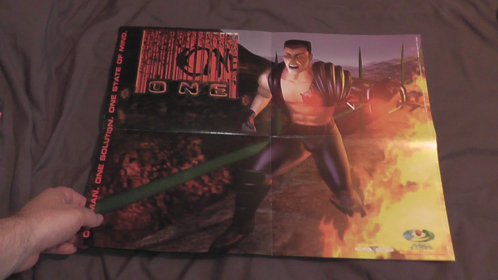 double sided poster one asc games