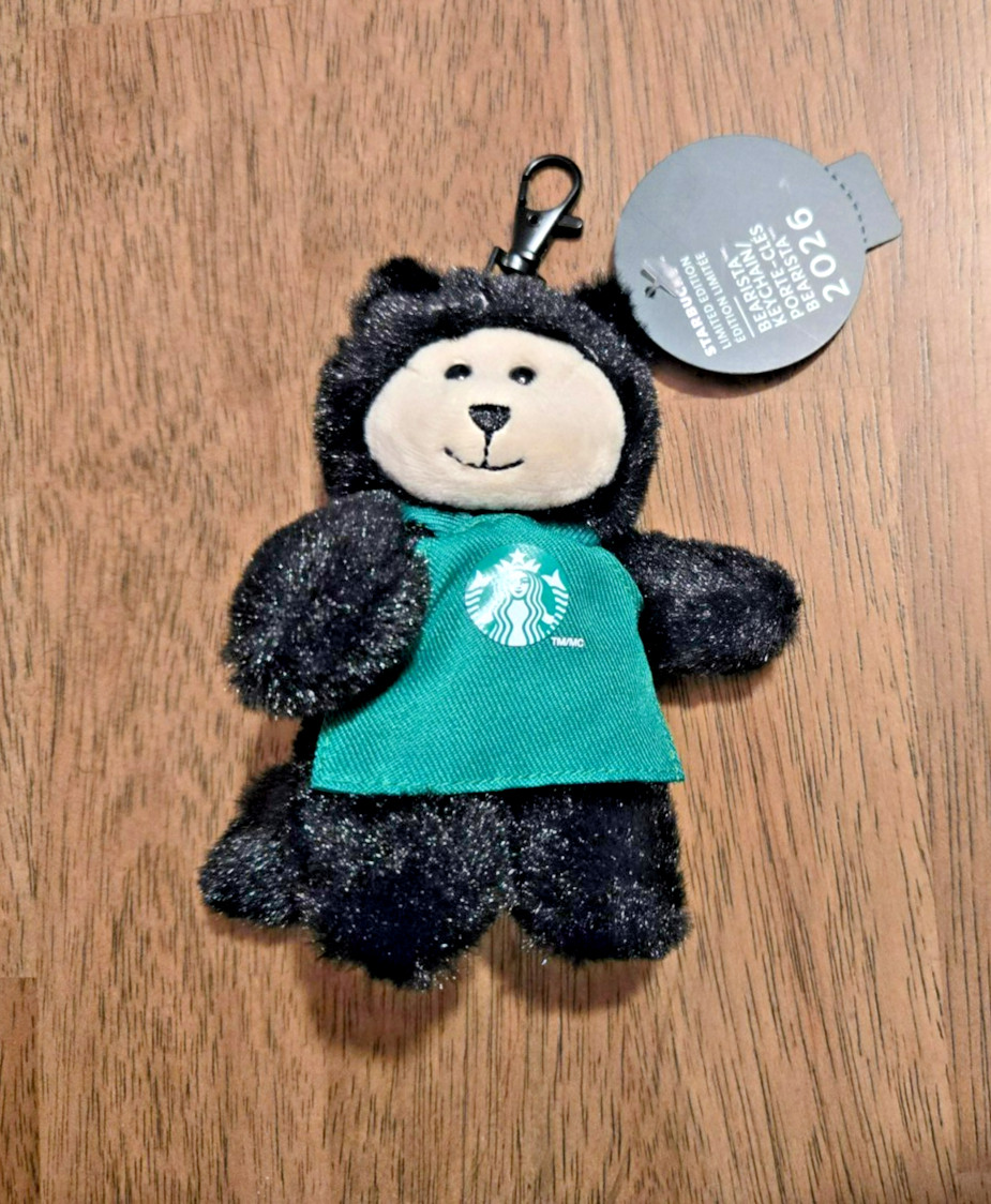 🔥🐈‍⬛Genuine Starbucks Black Cat Halloween Keychain US InHand/FastShip🔥