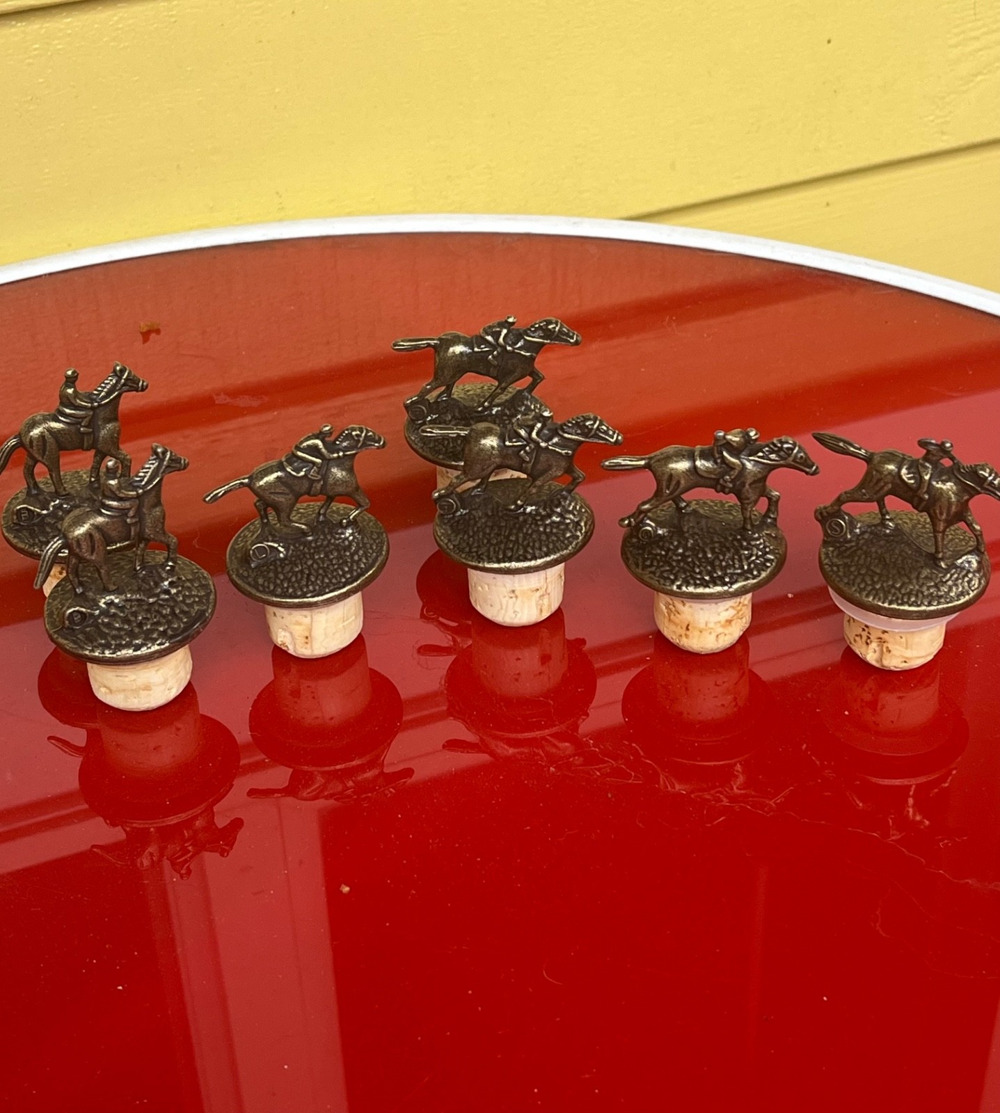 BLANTONS Horse Cork Stopper letters B L T O S 