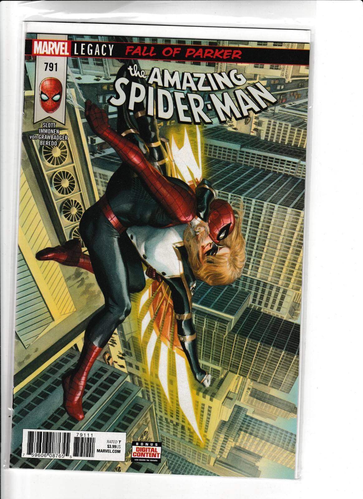 Marvel Legacy Amazng Spider-Man #791 Mockingbird Fall Of Parker Part 3