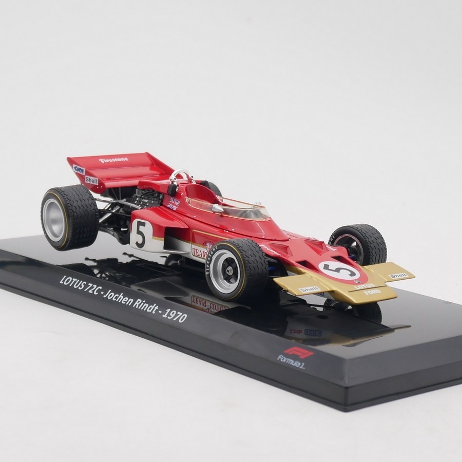 Rare IXO 1:24 Lotus 72C Rindt 1970 F1 Car - Diecast Miniature