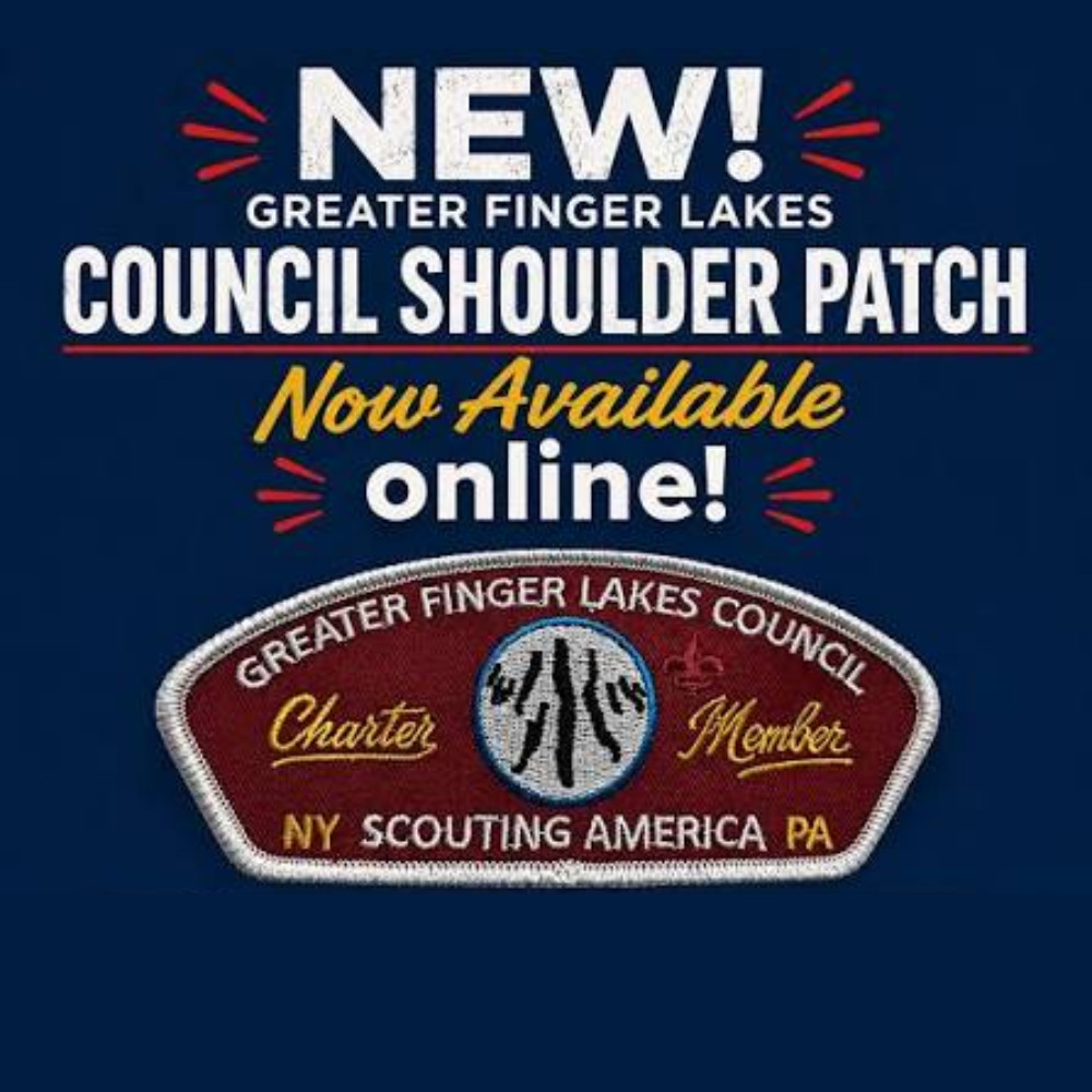 First Issue Council Shoulder Patch (CSP) - Greater Finger Lakes Scouting America