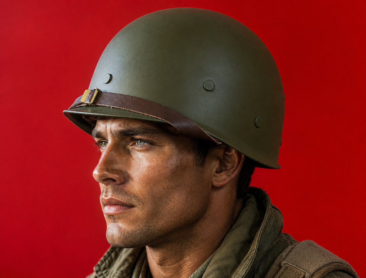 U.S. M-1 COMBAT HELMET LINER- COMPLETE