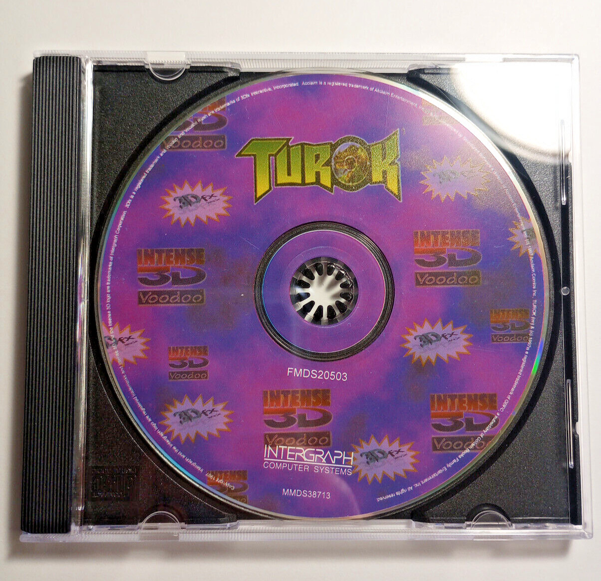 Turok: Dinosaur Hunter (PC, 1997) RARE INTERGRAPH VOODOO VERSION 