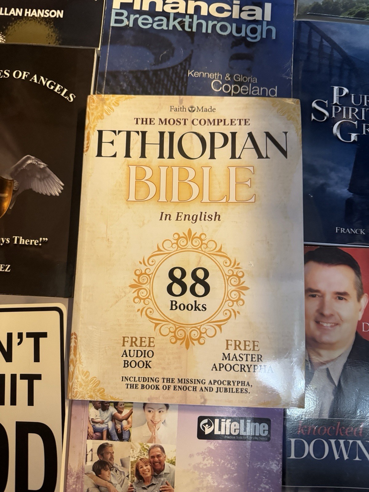 New Ethiopian Bible. And A Selection of Gently Used Christian Books. Very Good