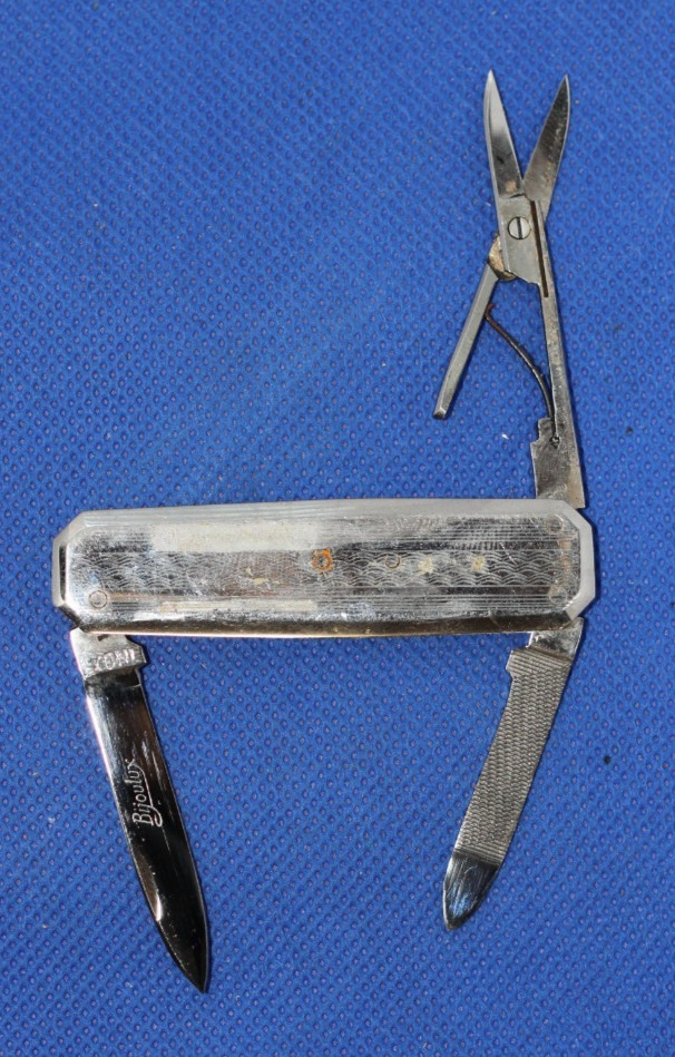 Vintage Bijoulux Inox Gentlemens Knife, NOS
