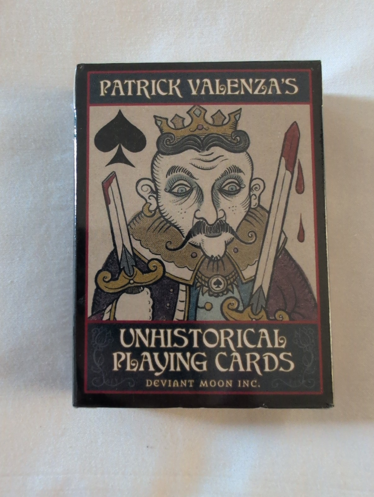 Unhistorical Playing Cards By Patrick Valenza Dist. Deviant Moon Inc