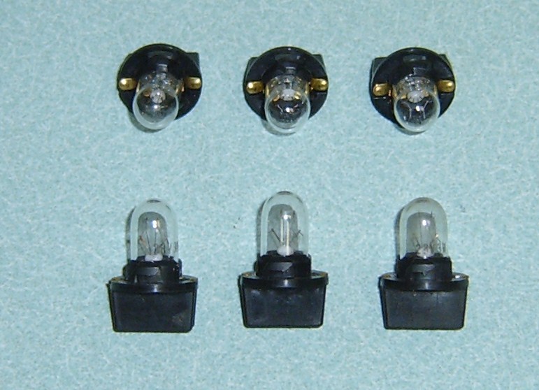 6 NEW PACHISLO SLOT MACHINE # 400 24v LIGHT BULBS / BASES - READ DESCRIPTION