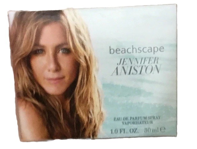 New Jennifer Aniston Beachscape Perfume 1oz Flawed Box Perfume Rare Discontinued