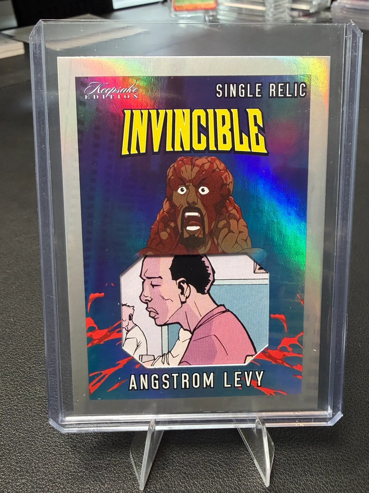 2026 Invincible Angstrom Levy #475 Single Relic + Free Pack
