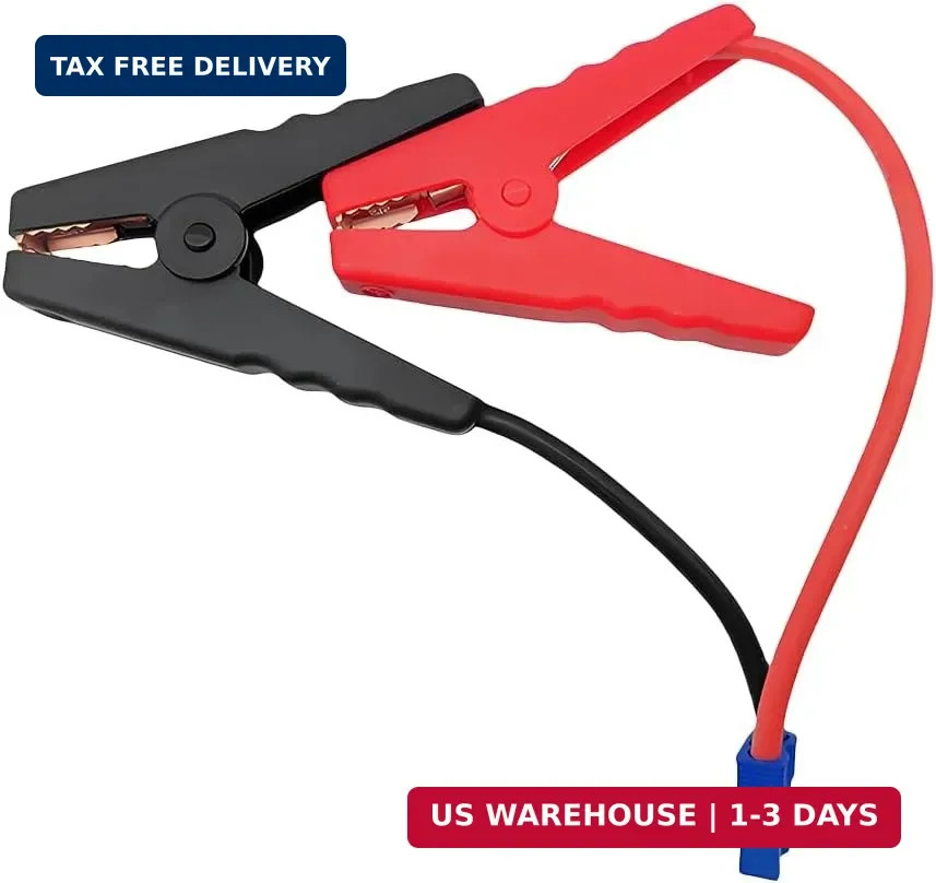 EC5 Car Jumper Starter Cable with Battery Clamps, 12V Vehicle Emergency EC5 Conn