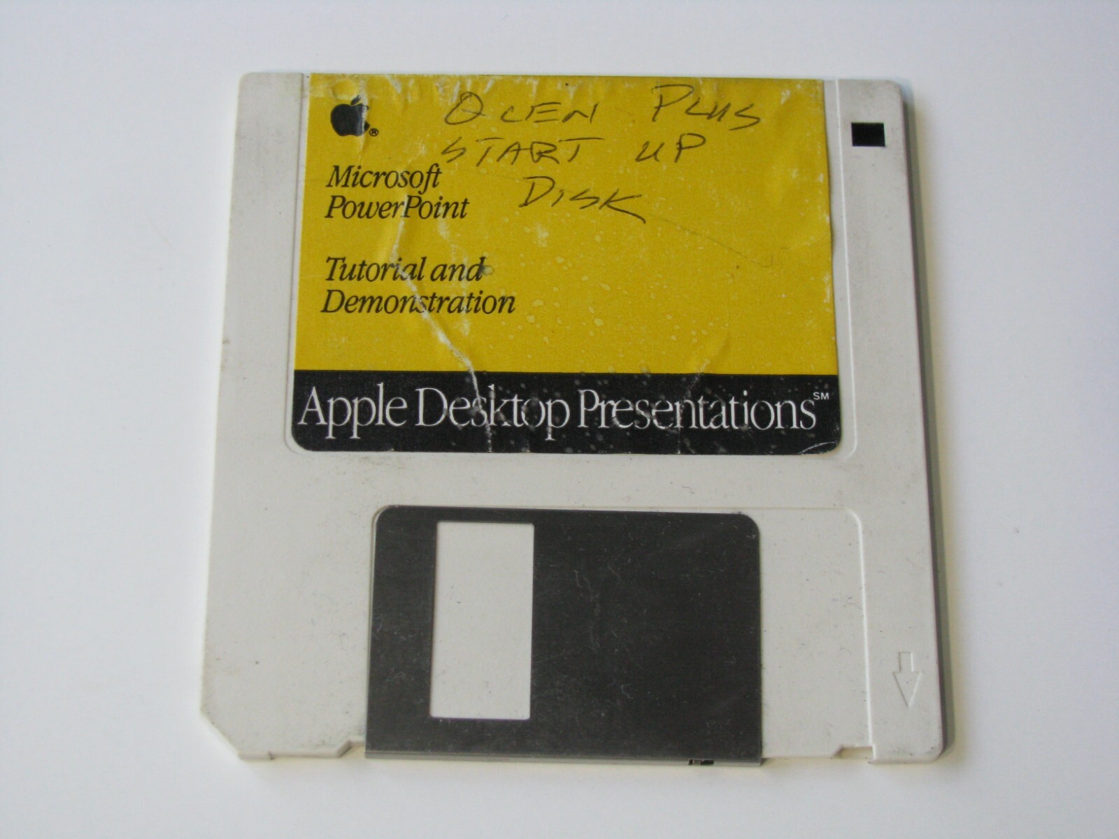 1987 Microsoft Power Point Apple Desktop Applications Computer 3.5\