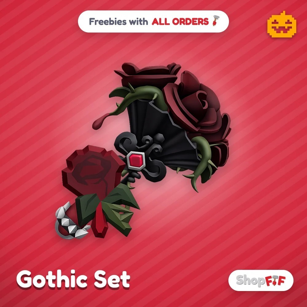 Gothic Set - Flee the Facility (FTF) | Fast Delivery + Free Gift