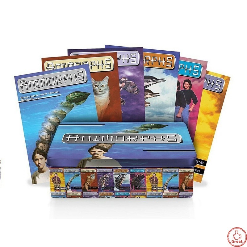 Animorphs Retro Tin Box Set - by Scholastic (Mixed Media Product)