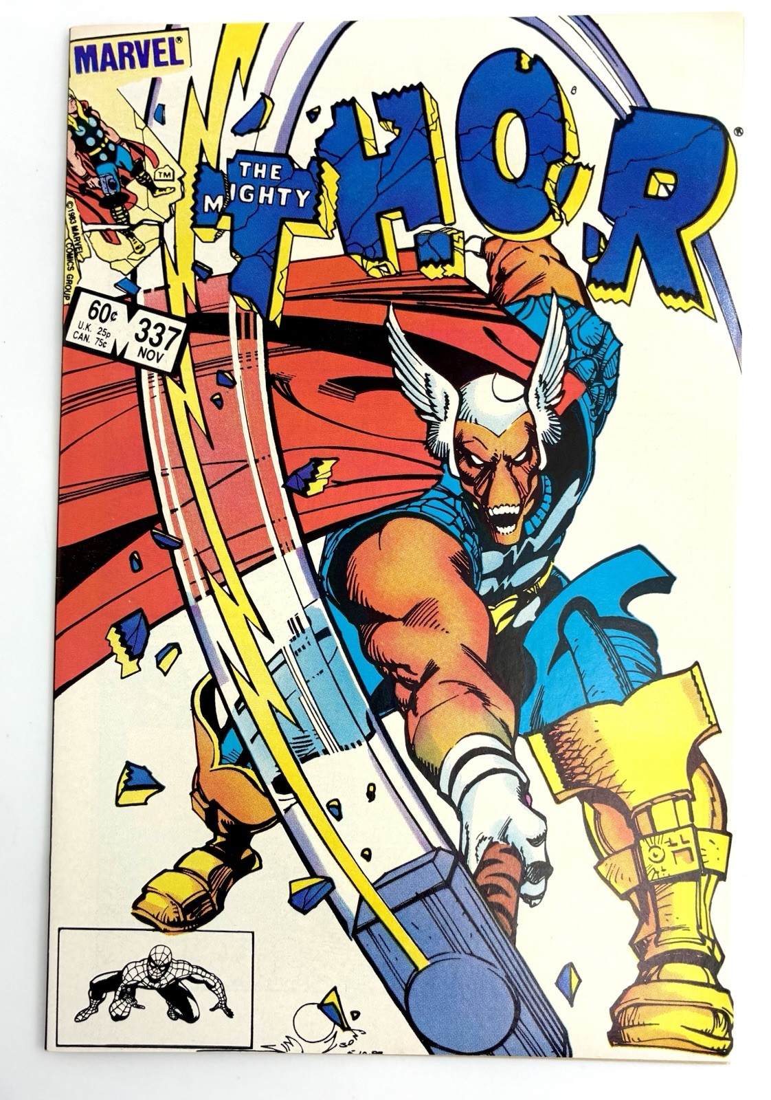 THOR #337 1983 🔑 1st Beta Ray Bill 1st Lorelei 1st Stobreaker Iconic Cover