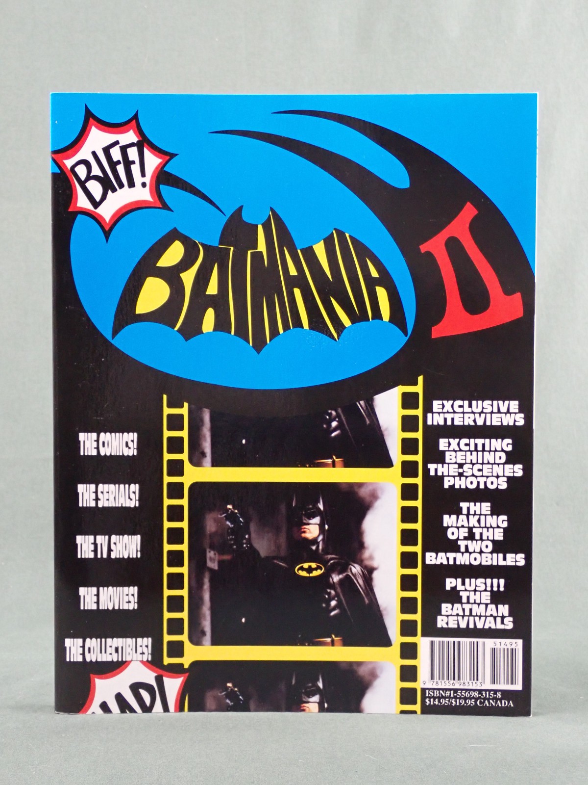 BATMAN BATMANIA II  SOFTCOVER PAPERBACK NEW UNREAD CONDITION
