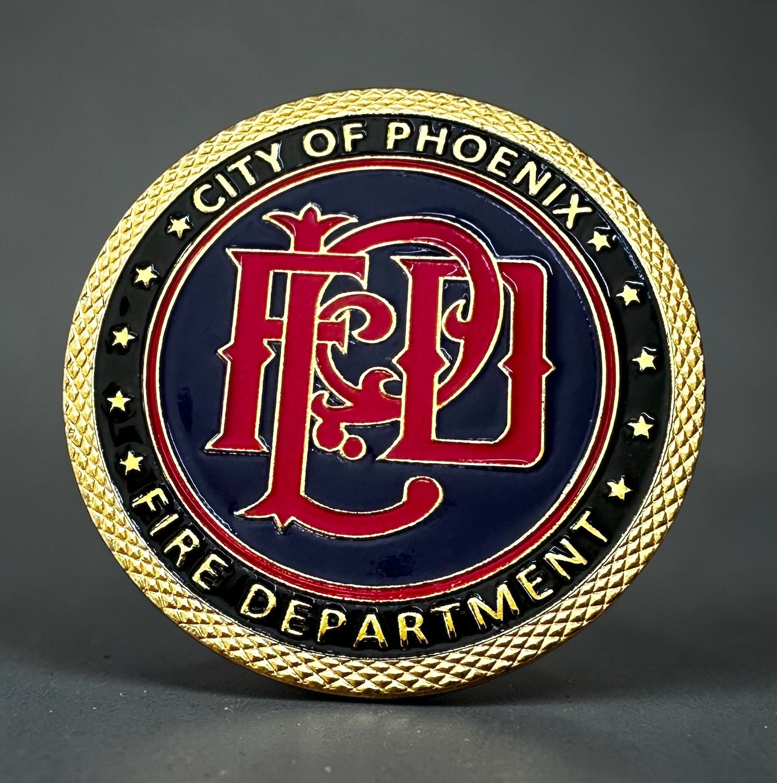 City Of Phoenix Fire Department Challenge Coin ·IN STOCK· ·FAST SHIPPING· ·NEW·