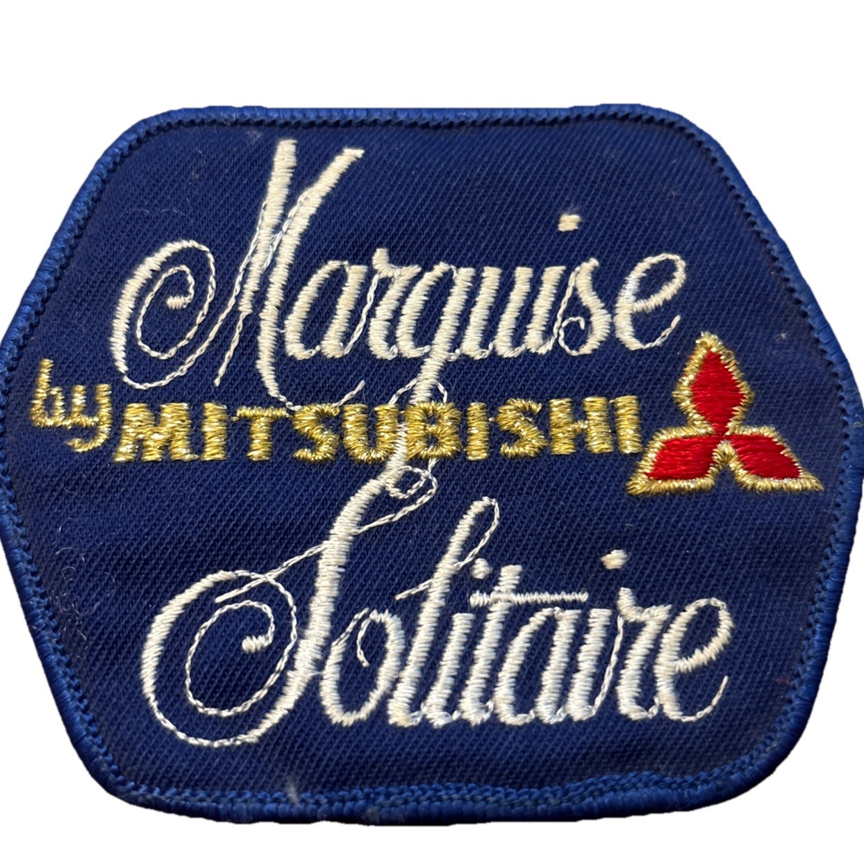MITSUBISHI Marquise Solitaire Original Factory Crew Pilot RARE 1980 Houston