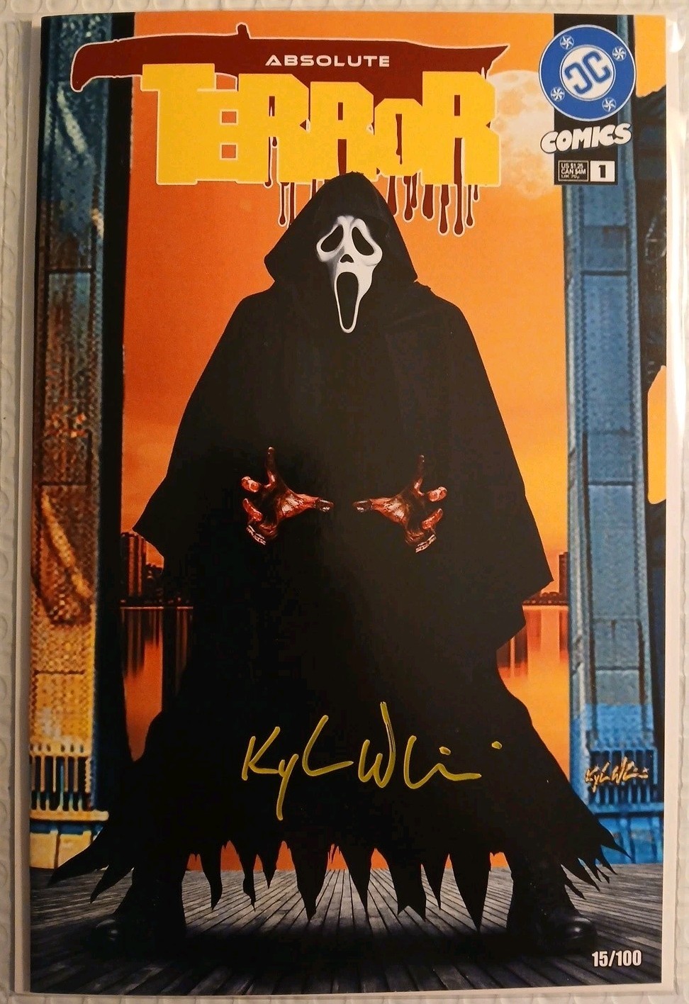 Absolute Terror STOW 4 Absolute Batman Homage LTD 100 SIGNED BY Kyle Willis wCOA