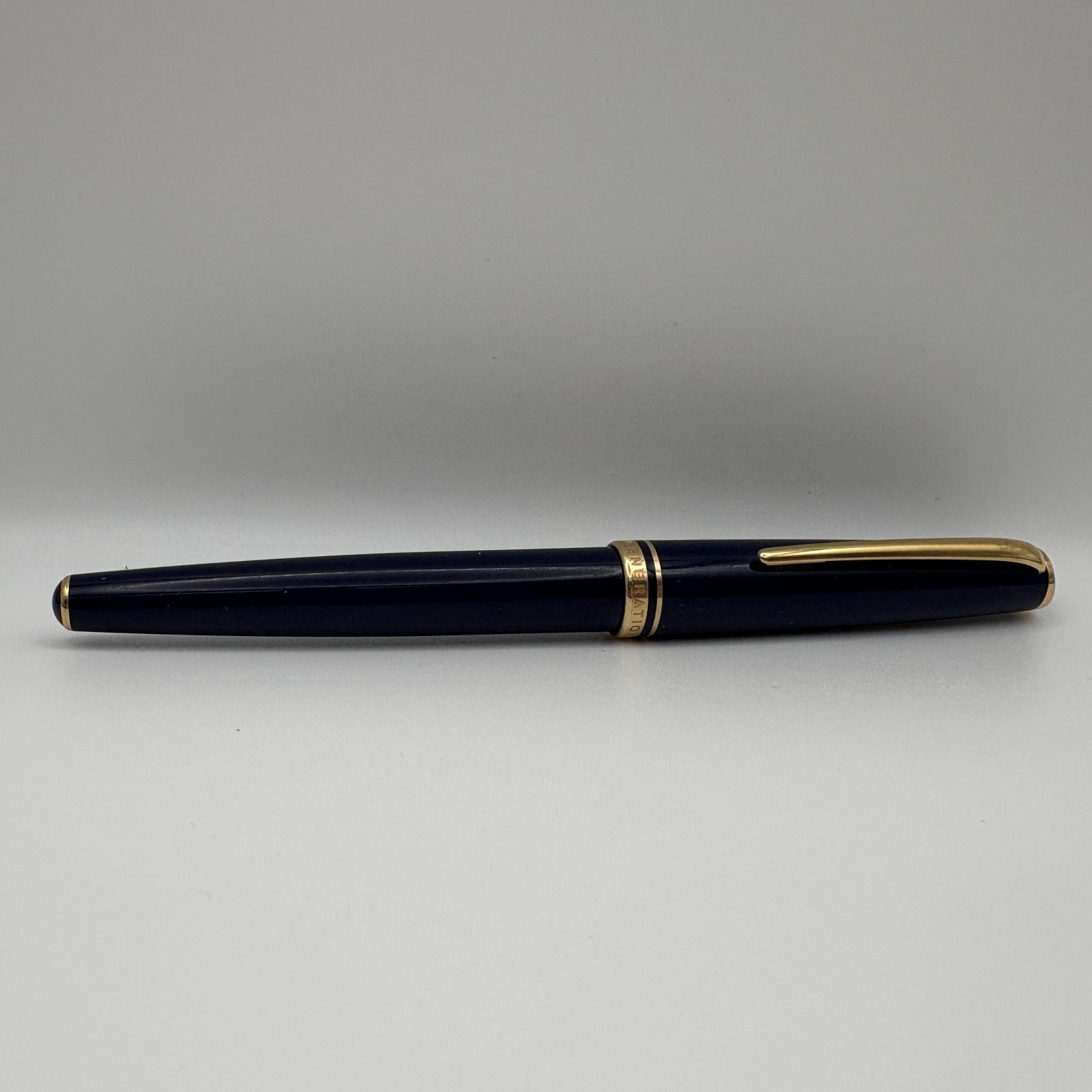 Montblanc Generation 1990's Blue with Gold Trim GT Rollerball Pen - Germany