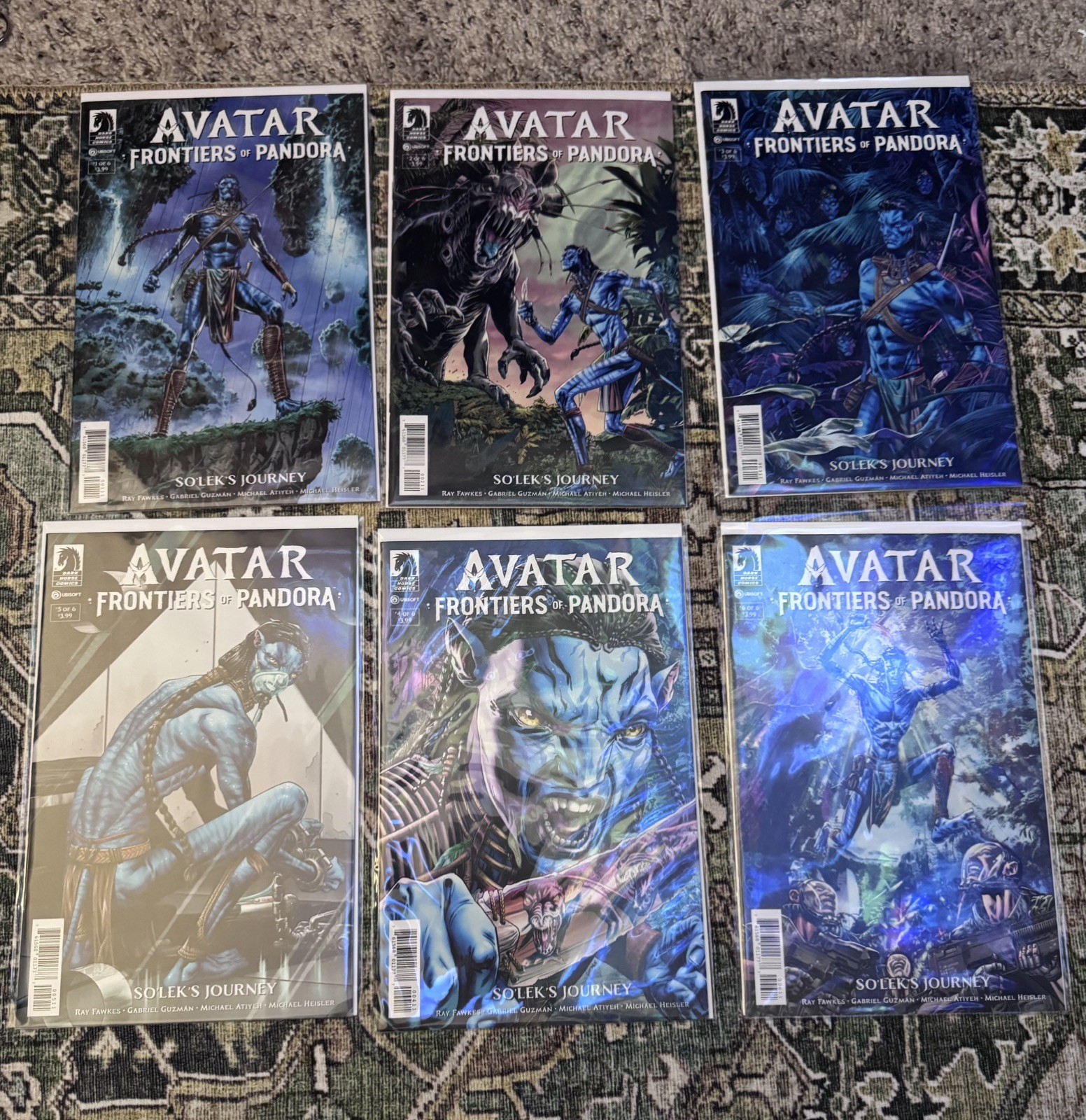 AVATAR: FRONTIERS OF PANDORA-SO'LEK'S JOURNEY (2024) #1-6 VF+ COMPLETE SET DHC