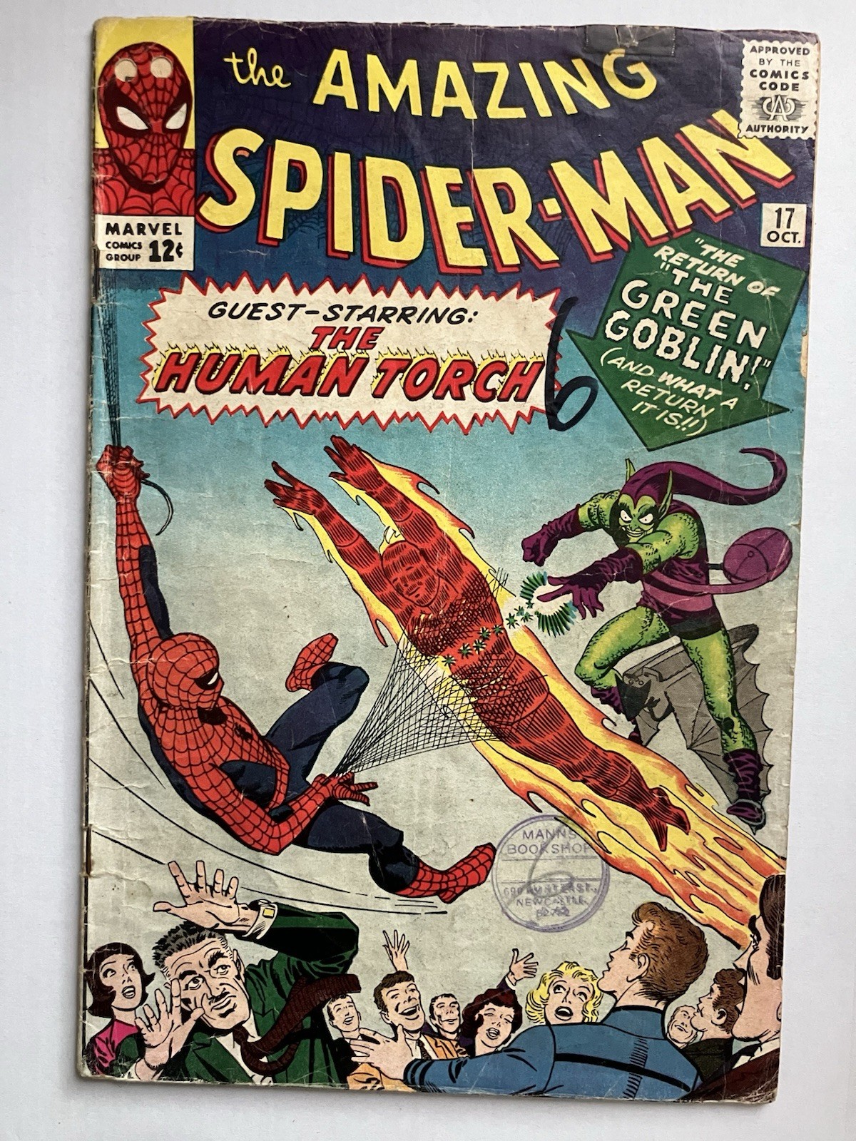 Amazing Spider-Man #17 (Marvel Comics 1964) 2nd App. Green Goblin