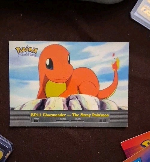 Topps Pokémon TV Animation Edition EP11 Charmander The Stray Pokémon - FOIL