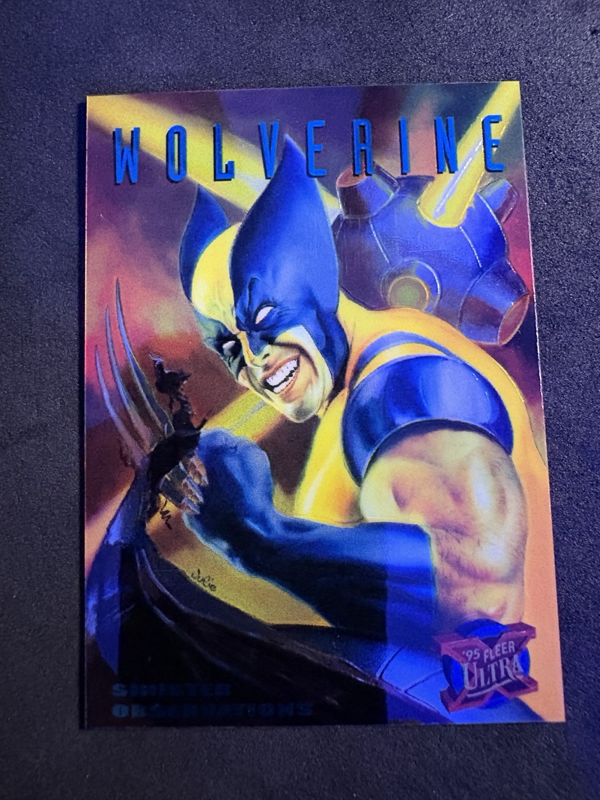 1995 Fleer Ultra Wolverine X-Men Sinister Observations
