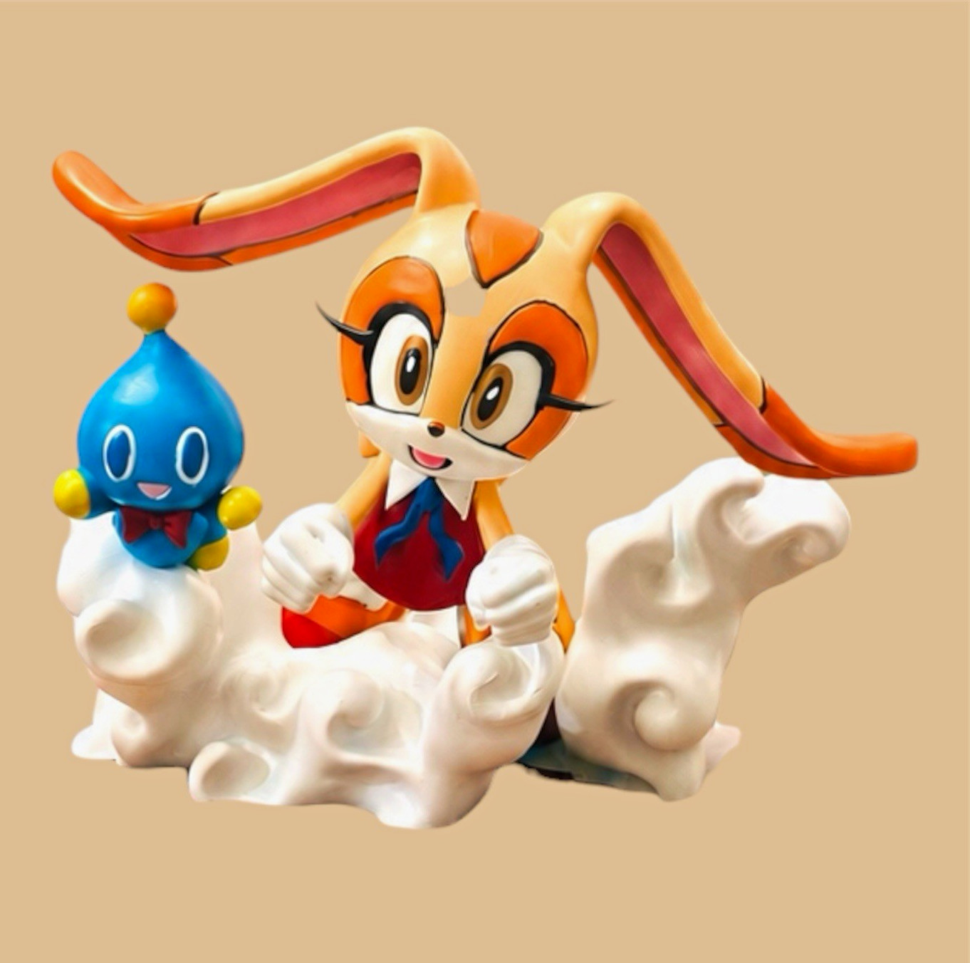 Cream the Rabbit & Chao Figurine - Sonic the Hedgehog Video Game Collectible