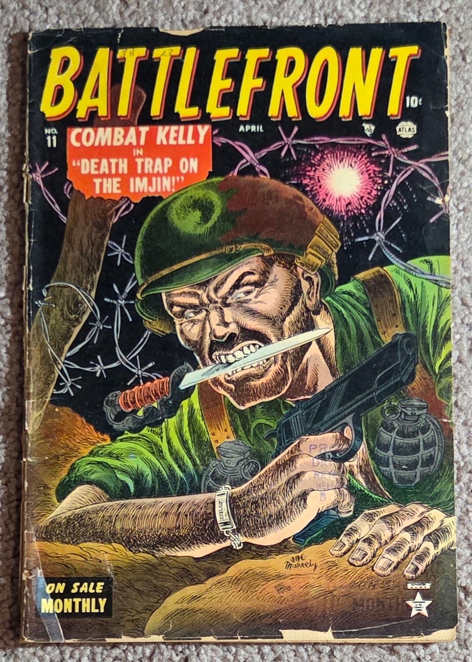 Battlefront #11 Postal Publications 1953 Combat Kelly - G