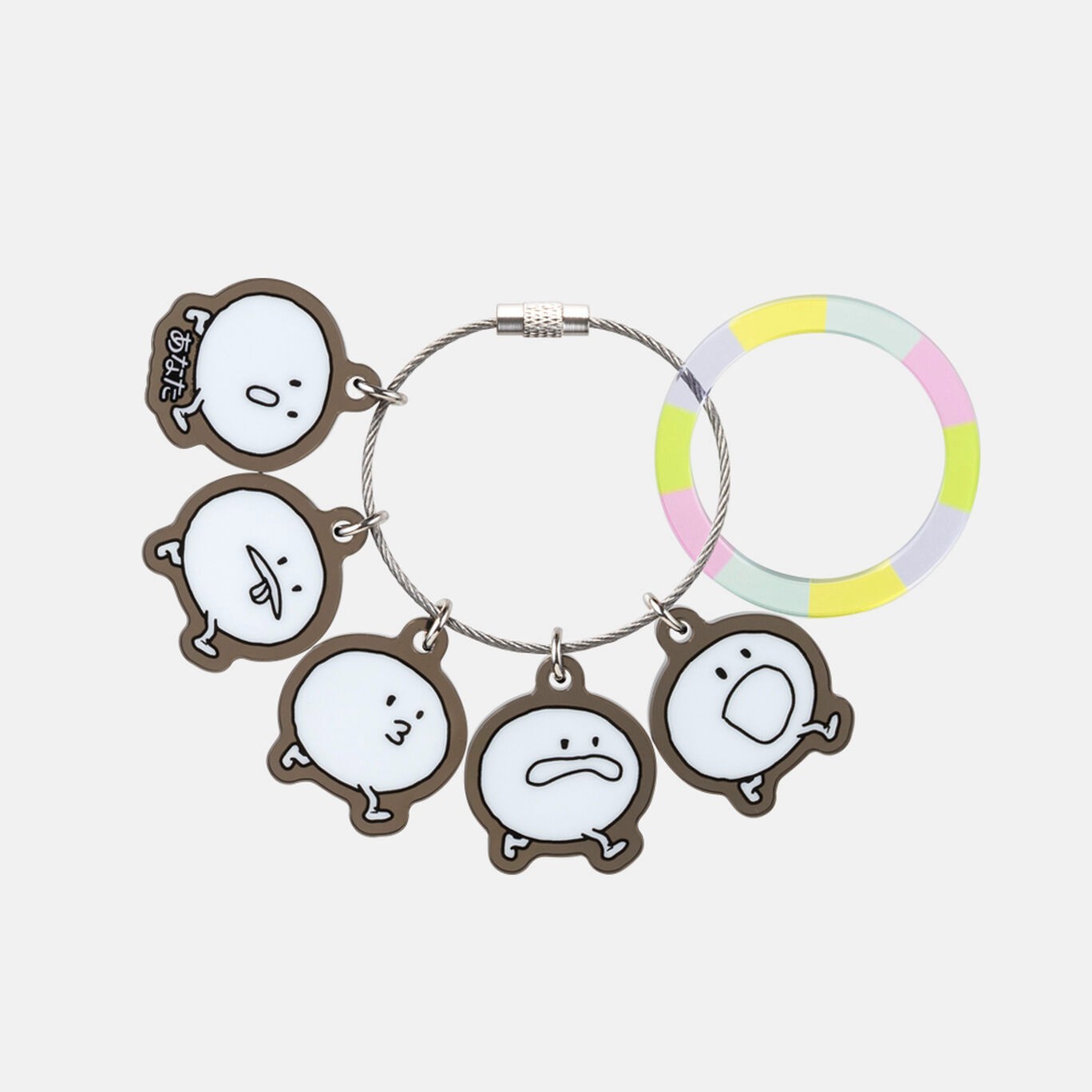 Nintendo TOKYO Rhythm Heaven Acrylic Keychain Ring Design Limited Edition Japan