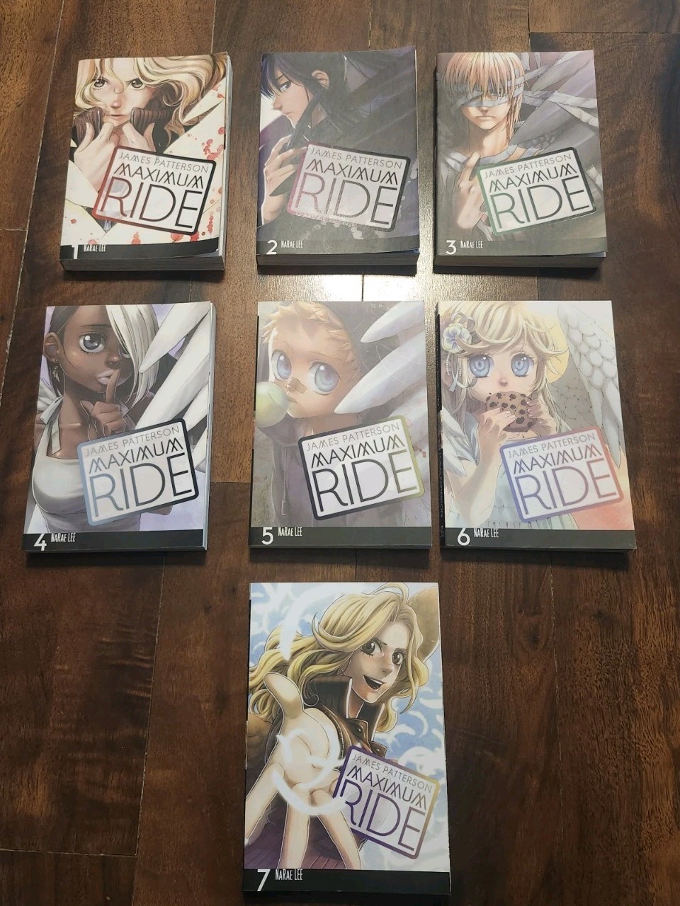 Maximum Ride Manga Volume 1-7, PERFECT CONDITION, English