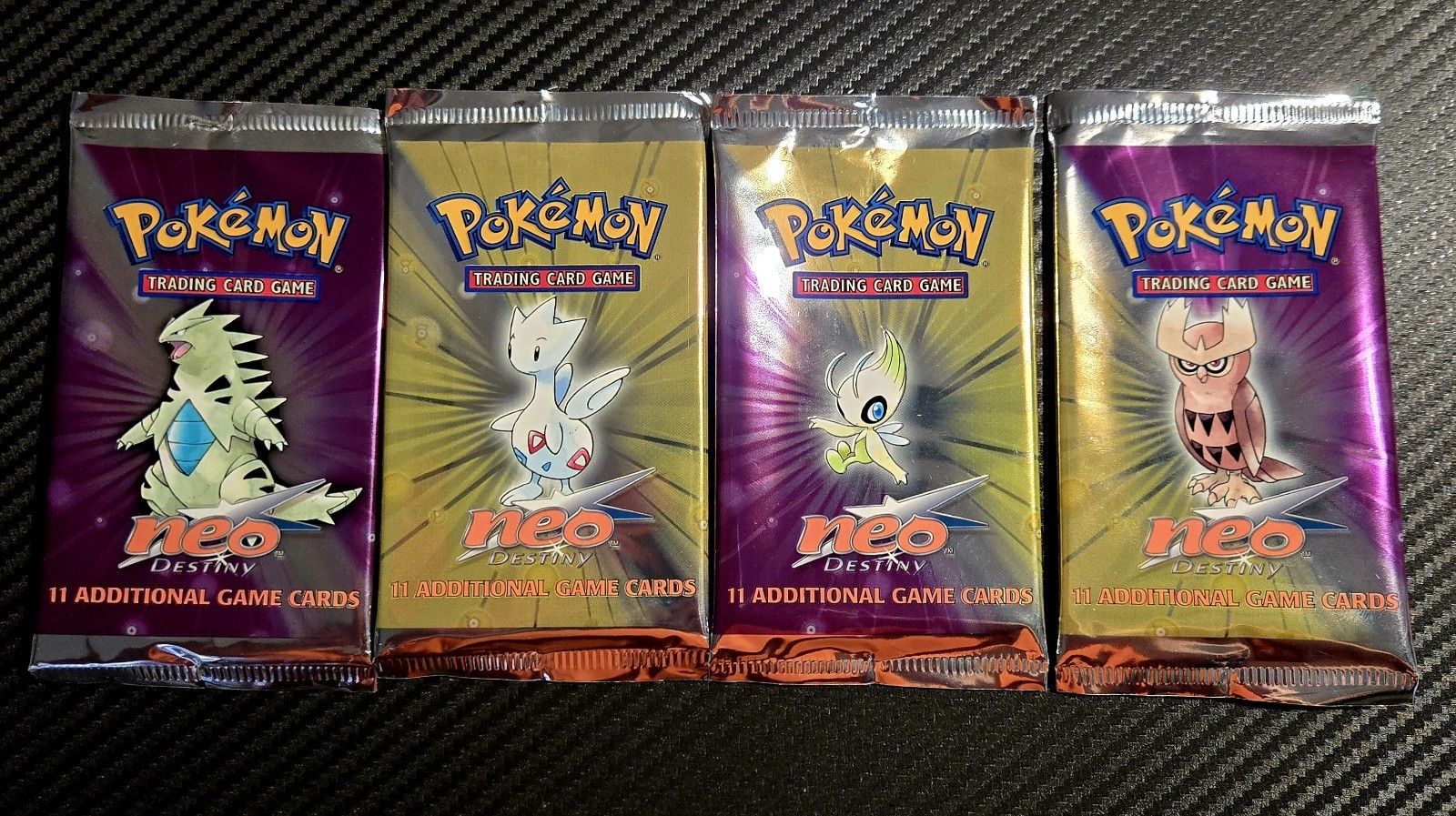(4) Pokémon Legendary Collection EMPTY Booster Packs For Displays Art Charizard 