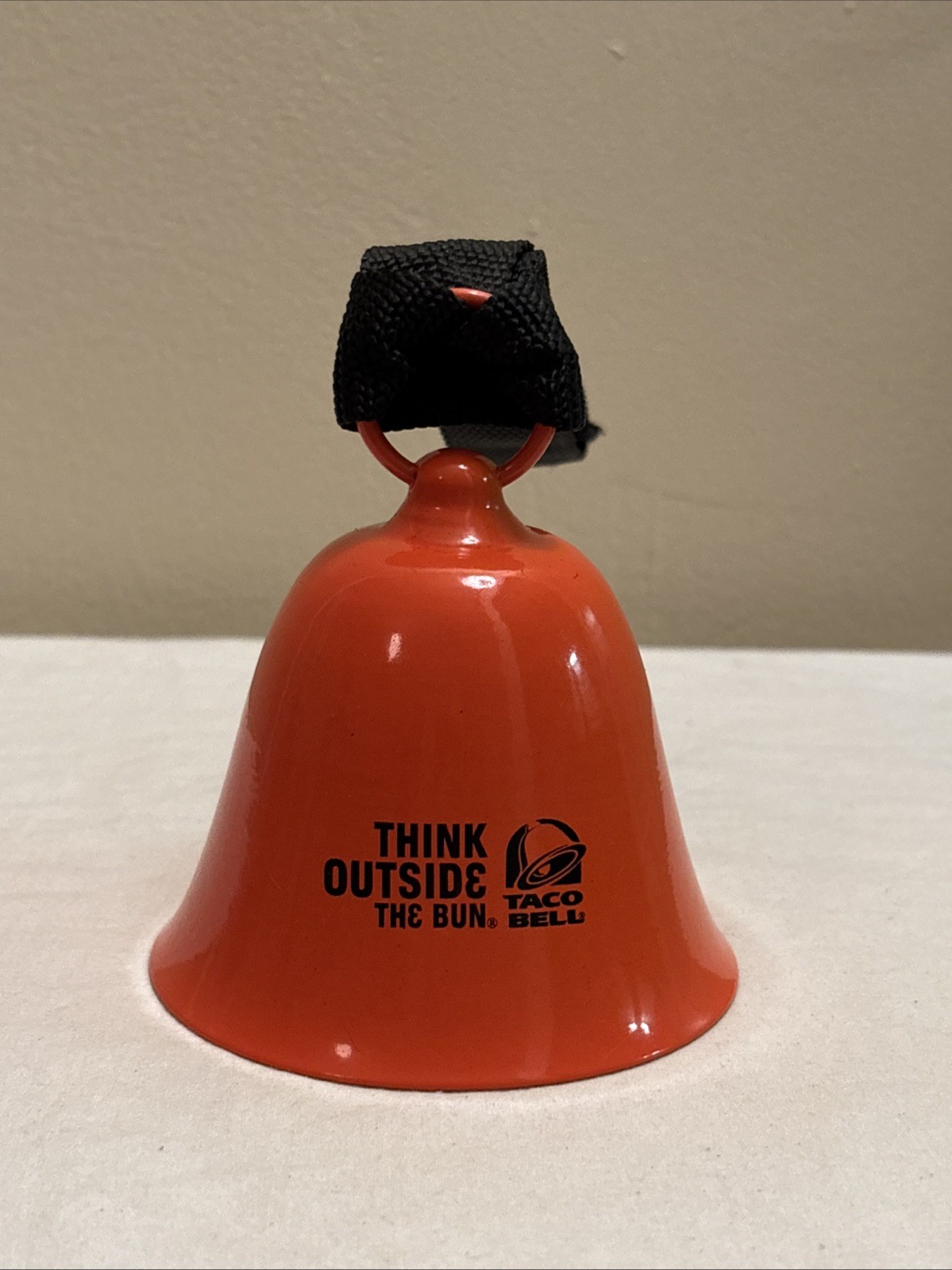 Taco Bell Winter X Games Thirteen Orange Metal Bell Advertisement Restaurant