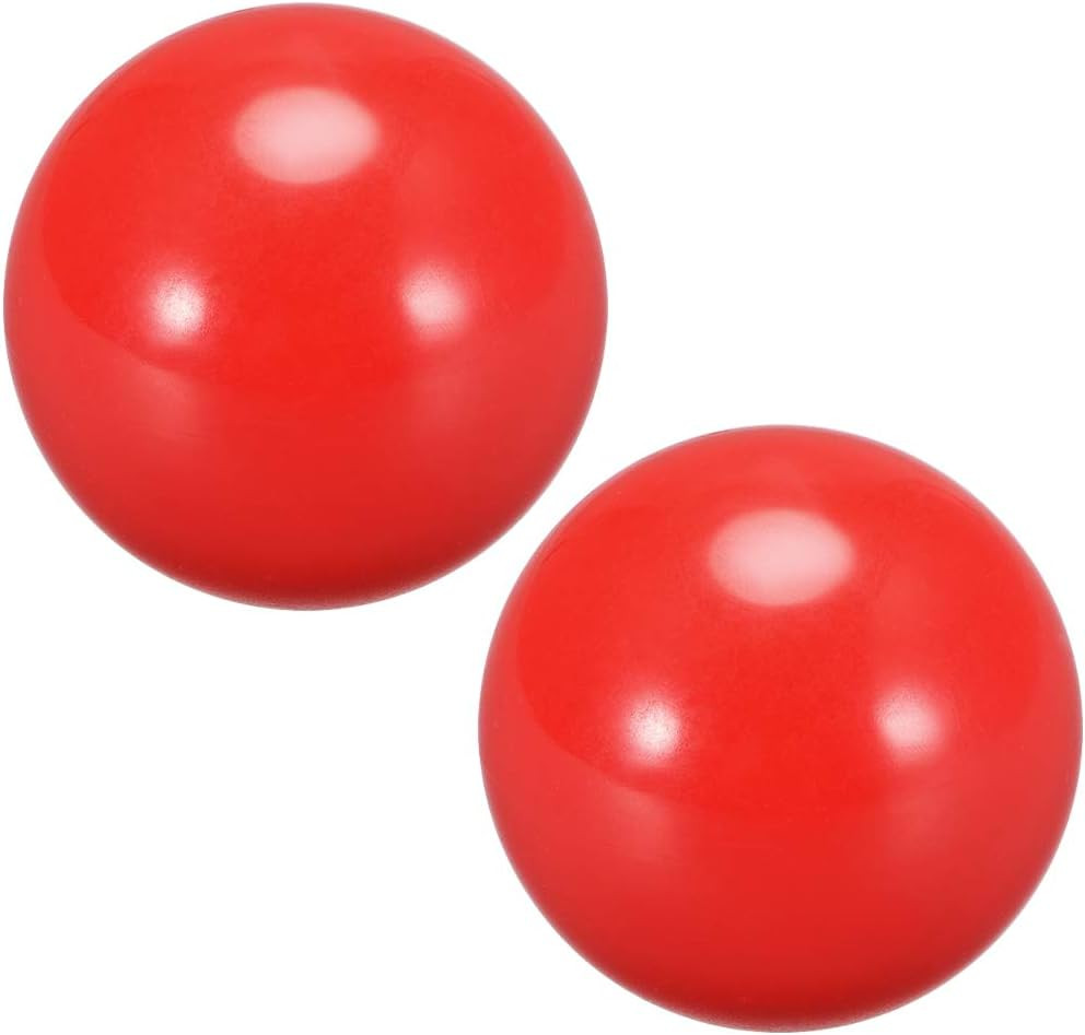 2 Pack Joystick Ball Top Handles Round Head Red Replacement for Arcade Game