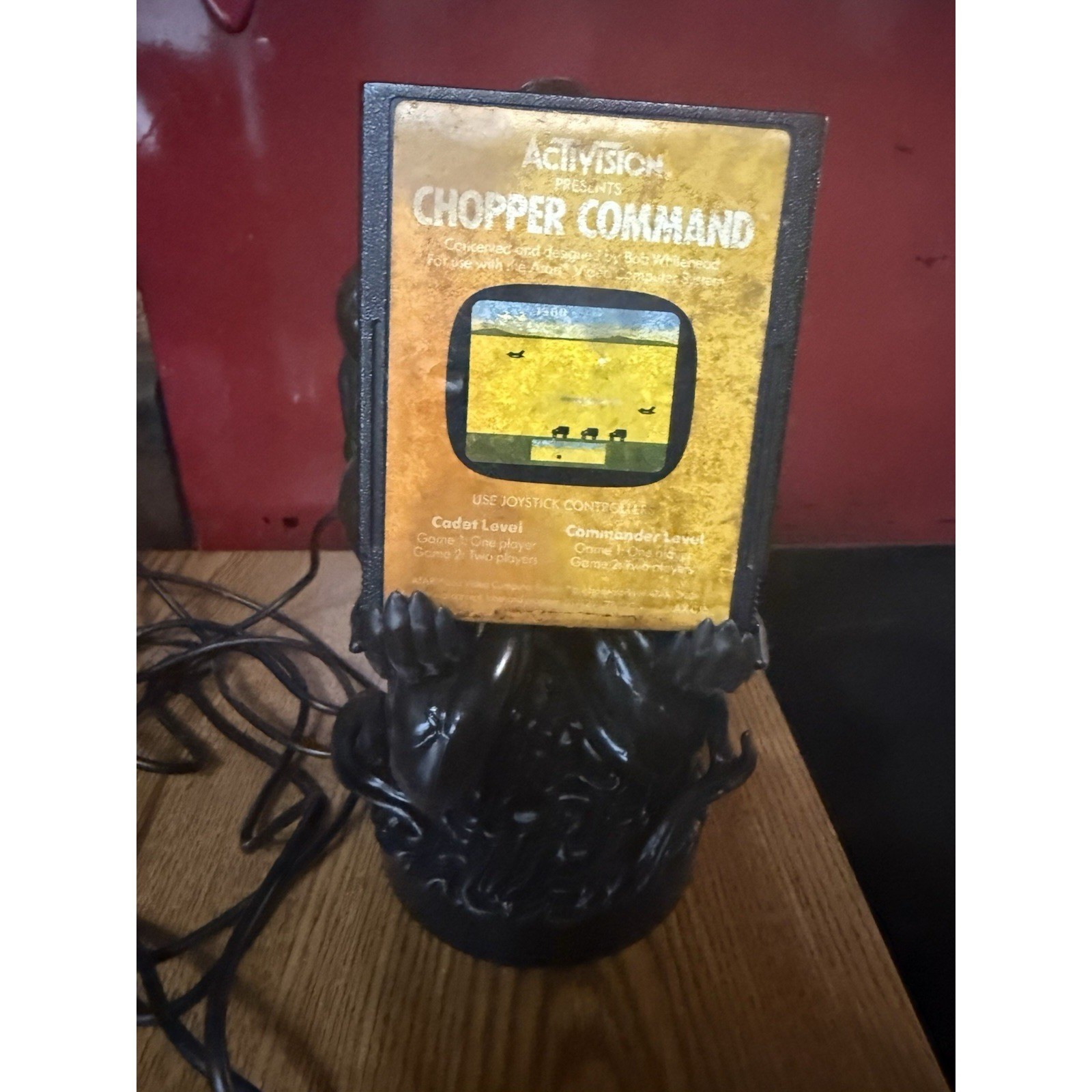 Atari 2600 Chopper Command Video Game Cartridge Activision 1982
