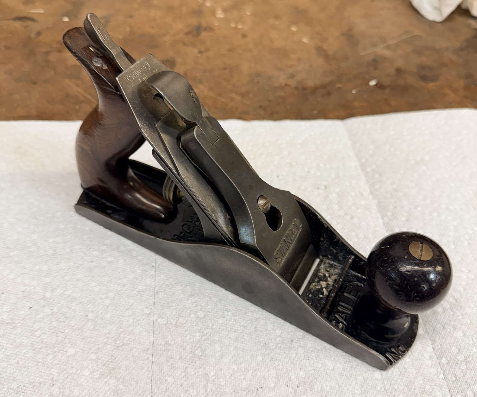 Stanley Bailey No 3C Corrugated Plane Type 12 SW Sweetheart Pat 1910