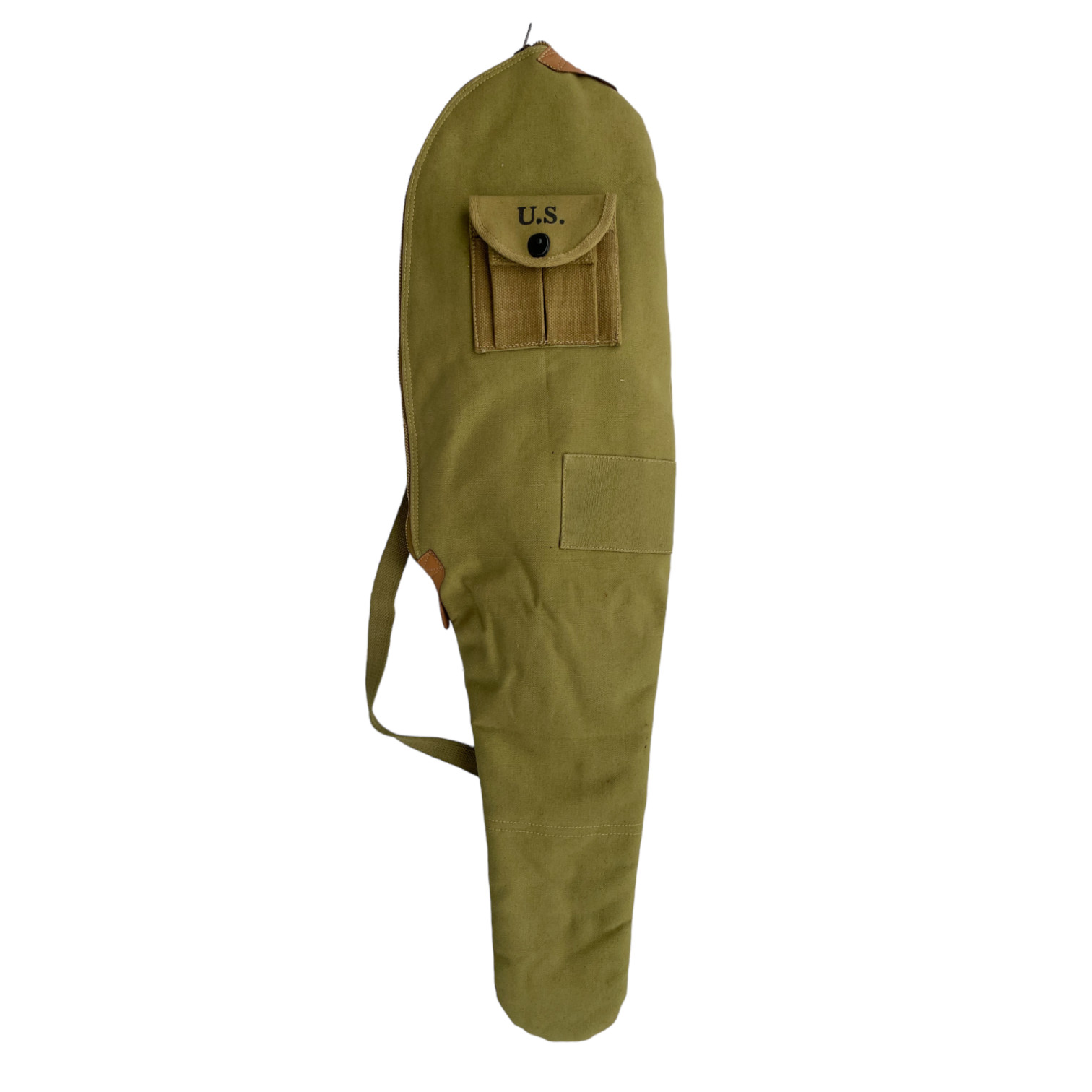 Warcraft Exports WW2 M1 CARBINE FLEECE LINED CANVAS CASE WITH CARRY STRAP Marked
