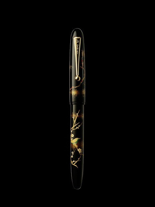 PILOT Namiki YUKARI COLLECTION Apricot Tree and Warbler FN-10M-UU Nib Medium NEW