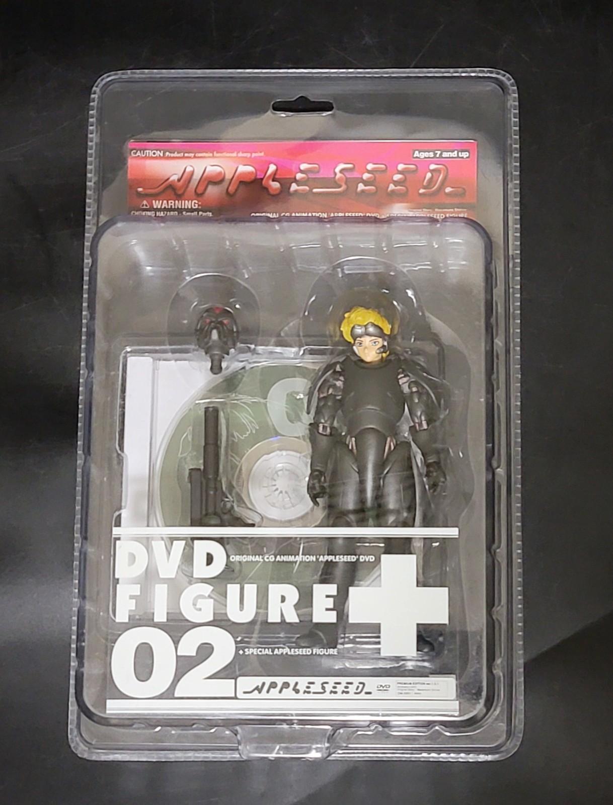 Yamato Appleseed Deunan Knute DVD Figure 02 New In Box Sealed