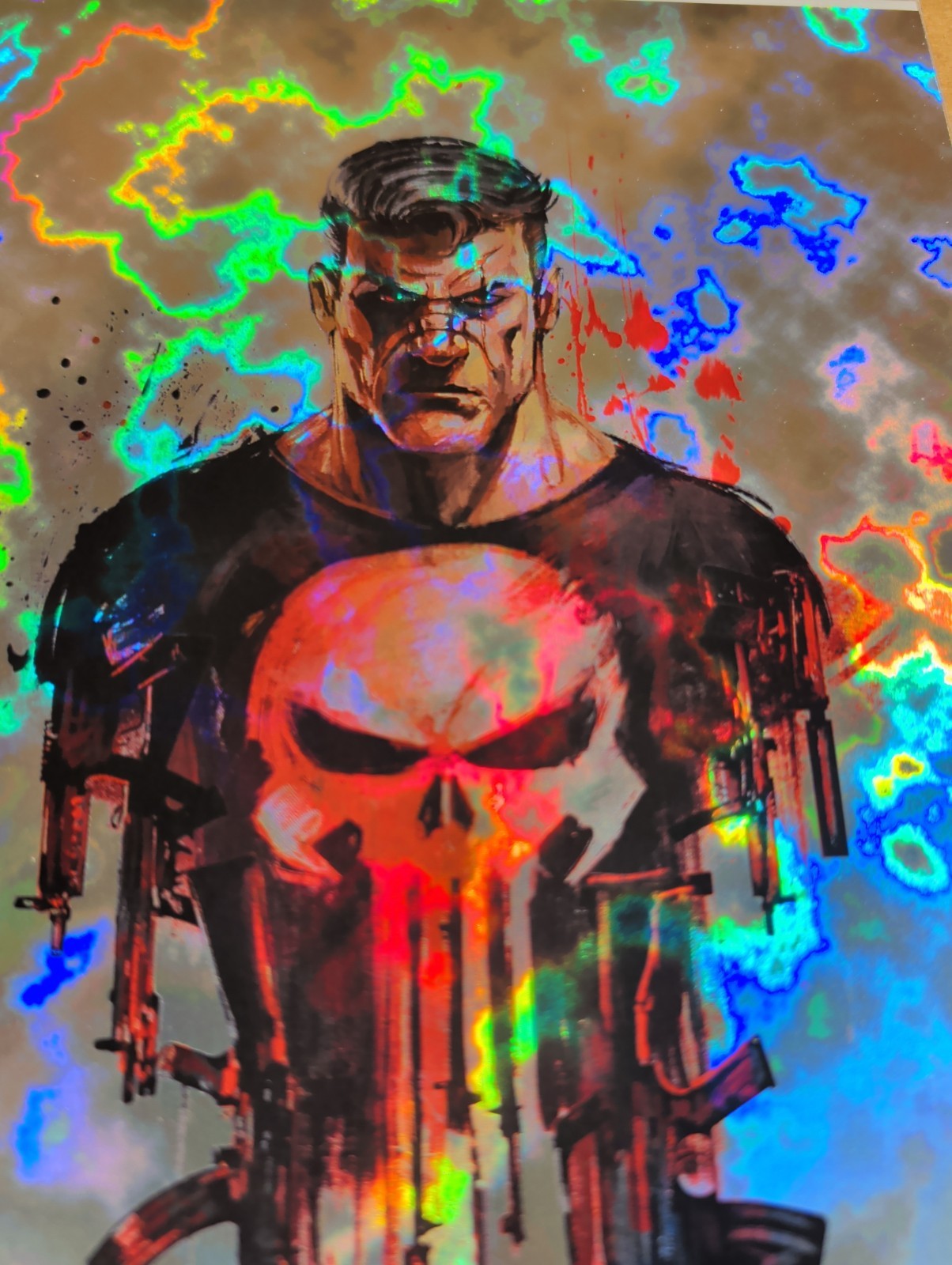 THE PUNISHER Deviant Apple Art Book LIMITED 10 LAVA FOIL LTD 10. 5/10 🔥🔥🔥 NEW