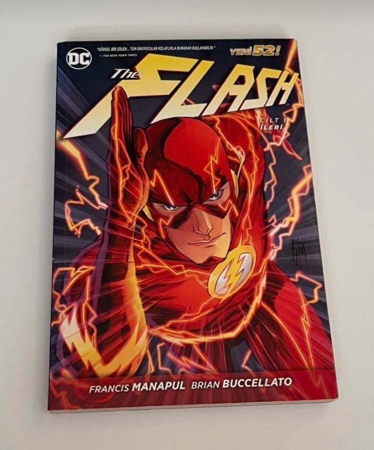 The Flash New 52 Vol. 1 Turkish Edition DC Comics Paperback Francis Manapul
