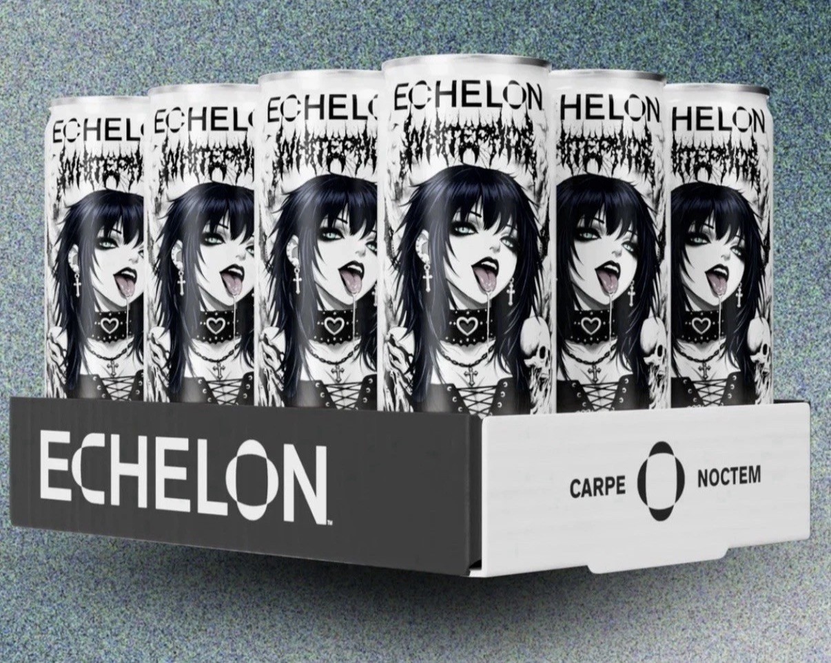 🍩ECHELON Goth Girl Spit Energy Drink Echelon X Whitephosphor 1 Can 12oz ON HAND