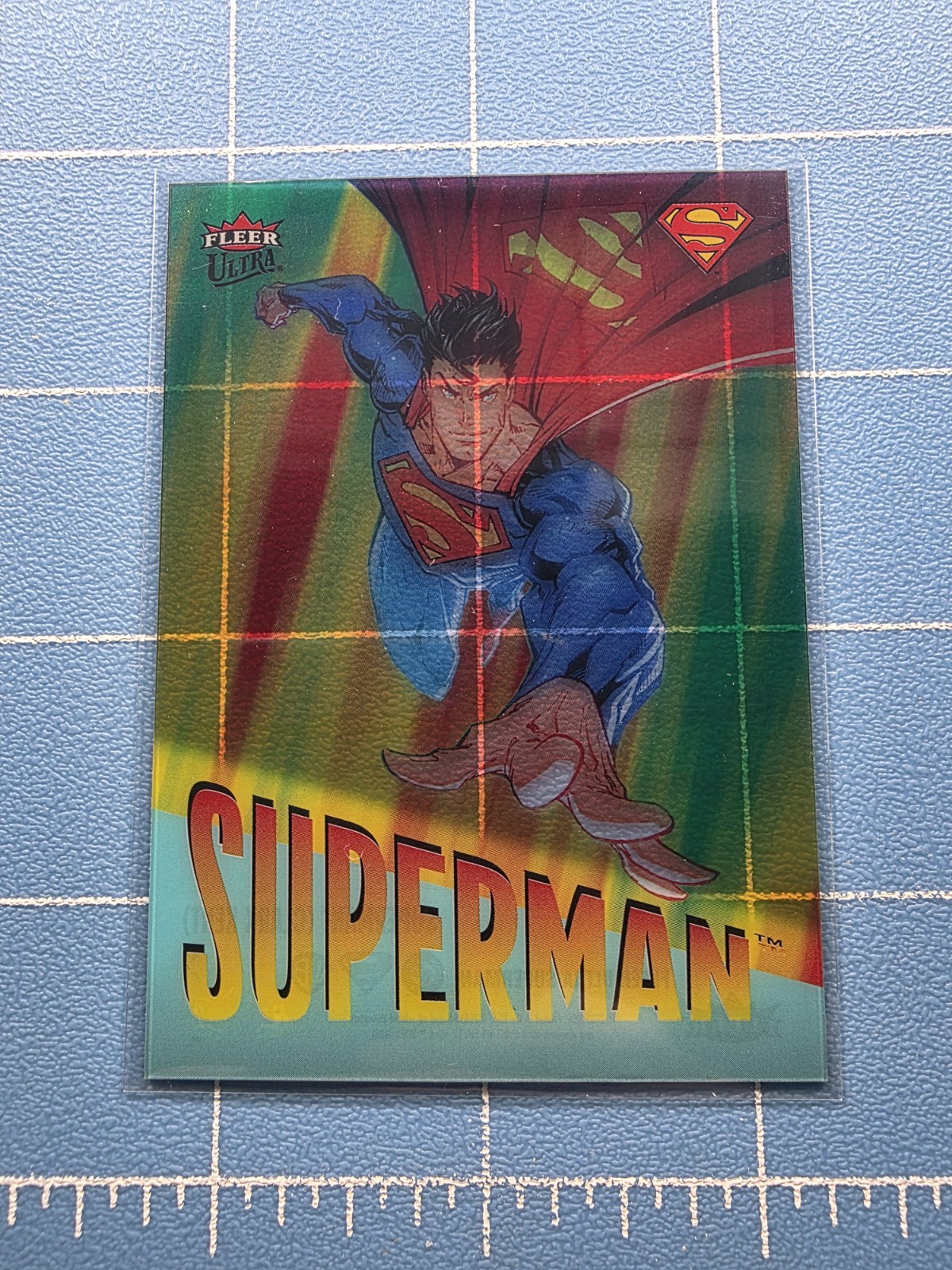 2026 Fleer Ultra Superman - R-39 - '95 Retro - Acetate Insert Card